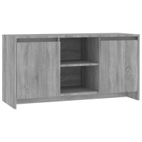 vidaXL TV-Schrank Grau Sonoma-Eiche 102x37,5x52,5 cm Holzwerkstoff