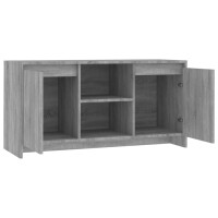 vidaXL TV-Schrank Grau Sonoma-Eiche 102x37,5x52,5 cm Holzwerkstoff