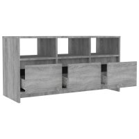 vidaXL TV-Schrank Grau Sonoma 102x37,5x52,5 cm Holzwerkstoff