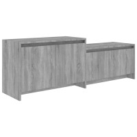 vidaXL TV-Schrank Sonoma-Eiche Grau 146,5x35x50 cm Holzwerkstoff