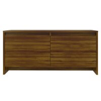 vidaXL Couchtisch Braun Eichen-Optik 90x50x41,5 cm Holzwerkstoff