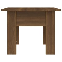 vidaXL Couchtisch Braun Eichen-Optik 55x55x42 cm Holzwerkstoff