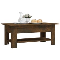 vidaXL Couchtisch R&auml;uchereiche 102x55x42 cm Holzwerkstoff