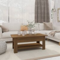 vidaXL Couchtisch Braun Eichen-Optik 102x55x42 cm Holzwerkstoff