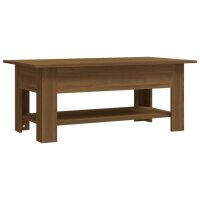 vidaXL Couchtisch Braun Eichen-Optik 102x55x42 cm Holzwerkstoff