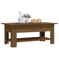 vidaXL Couchtisch Braun Eichen-Optik 102x55x42 cm Holzwerkstoff