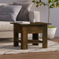 vidaXL Couchtisch R&auml;uchereiche 55x55x42 cm Holzwerkstoff