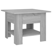 vidaXL Couchtisch Grau Sonoma 55x55x42 cm Holzwerkstoff