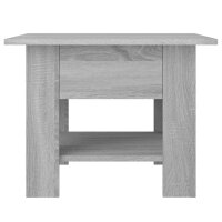 vidaXL Couchtisch Grau Sonoma 55x55x42 cm Holzwerkstoff