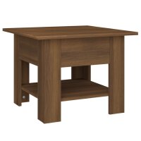 vidaXL Couchtisch Braun Eichen-Optik 55x55x42 cm Holzwerkstoff