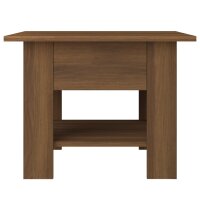 vidaXL Couchtisch Braun Eichen-Optik 55x55x42 cm Holzwerkstoff