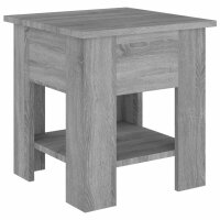 vidaXL Couchtisch Grau Sonoma 40x40x42 cm Holzwerkstoff