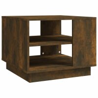 vidaXL Couchtisch R&auml;uchereiche 55x55x43 cm Holzwerkstoff