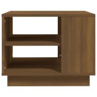 vidaXL Couchtisch Braun Eichen-Optik 55x55x43 cm Holzwerkstoff