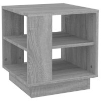 vidaXL Couchtisch Grau Sonoma 40x40x43 cm Holzwerkstoff