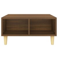 vidaXL Couchtisch Braun Eichen-Optik 60x60x30 cm Holzwerkstoff