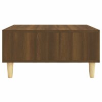 vidaXL Couchtisch Braun Eichen-Optik 60x60x30 cm Holzwerkstoff