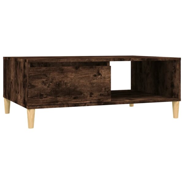 vidaXL Couchtisch R&auml;uchereiche 90x60x35 cm Holzwerkstoff