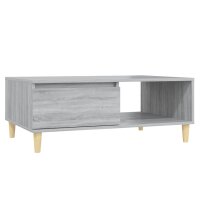 vidaXL Couchtisch Grau Sonoma 90x60x35 cm Holzwerkstoff