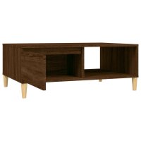 vidaXL Couchtisch Braun Eichen-Optik 90x60x35 cm Holzwerkstoff