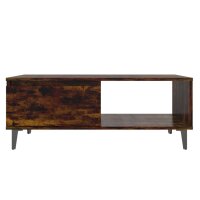 vidaXL Couchtisch R&auml;uchereiche 90x60x35 cm Holzwerkstoff