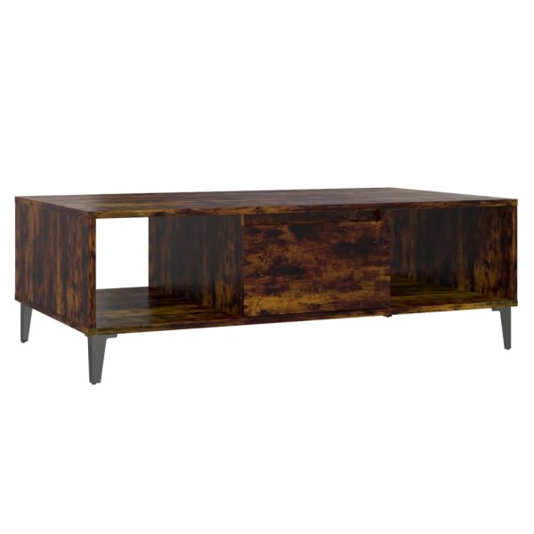 vidaXL Couchtisch R&auml;uchereiche 103,5x60x35 cm Holzwerkstoff