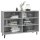 vidaXL Sideboard Grau Sonoma 103,5x35x70 cm Holzwerkstoff