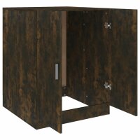 vidaXL Waschmaschinenschrank R&auml;uchereiche 71x71,5x91,5 cm