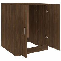 vidaXL Waschmaschinenschrank Braun Eichen-Optik 71x71,5x91,5 cm