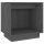 vidaXL Nachttisch Grau 40x30x40 cm Massivholz Kiefer
