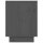 vidaXL Nachttisch Grau 40x30x40 cm Massivholz Kiefer