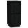 vidaXL Sideboards 2 Stk. Schwarz 31,5x34x75 cm Massivholz Kiefer