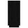 vidaXL Sideboards 2 Stk. Schwarz 31,5x34x75 cm Massivholz Kiefer
