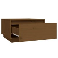 vidaXL Couchtisch Honigbraun 55x56x32 cm Massivholz Kiefer