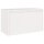 vidaXL Wandschrank Weiß 60x30x35 cm Massivholz Kiefer