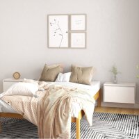 vidaXL Wandschränke 2 Stk. Weiß 60x30x35 cm...
