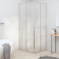 vidaXL Duschkabine ESG Matt 90x70x180 cm