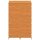 vidaXL Ger&auml;teschuppen Braun 102x52x174,5 cm Massivholz Tanne