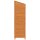 vidaXL Ger&auml;teschuppen Braun 102x52x174,5 cm Massivholz Tanne