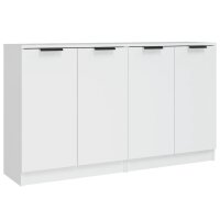 vidaXL Sideboards 2 Stk. Weiß 60x30x70 cm...