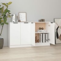 vidaXL Sideboards 2 Stk. Weiß 60x30x70 cm...