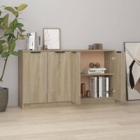 vidaXL Sideboards 2 Stk. Sonoma Eiche 60x30x70 cm...