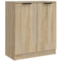 vidaXL Sideboards 2 Stk. Sonoma Eiche 60x30x70 cm Holzwerkstoff