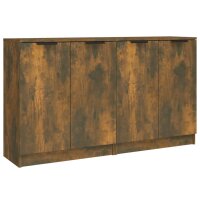 vidaXL Sideboards 2 Stk. R&auml;uchereiche 60x30x70 cm Holzwerkstoff