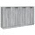 vidaXL Sideboards 2 Stk. Grau Sonoma 60x30x70 cm Holzwerkstoff