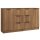 vidaXL Sideboards 2 Stk. Braun Eichen-Optik 60x30x70 cm Holzwerkstoff