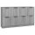 vidaXL Sideboards 2 Stk. Grau Sonoma 60x30x70 cm Holzwerkstoff