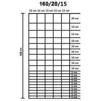 vidaXL Gartenzaun Verzinkter Stahl 50x1,6 m Silbern