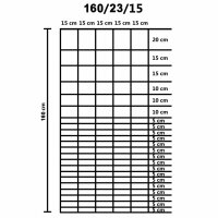 vidaXL Gartenzaun Verzinkter Stahl 50x1,6 m Silbern