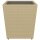 vidaXL 5-tlg. Garten-Bistro-Set Poly Rattan und Hartglas Beige